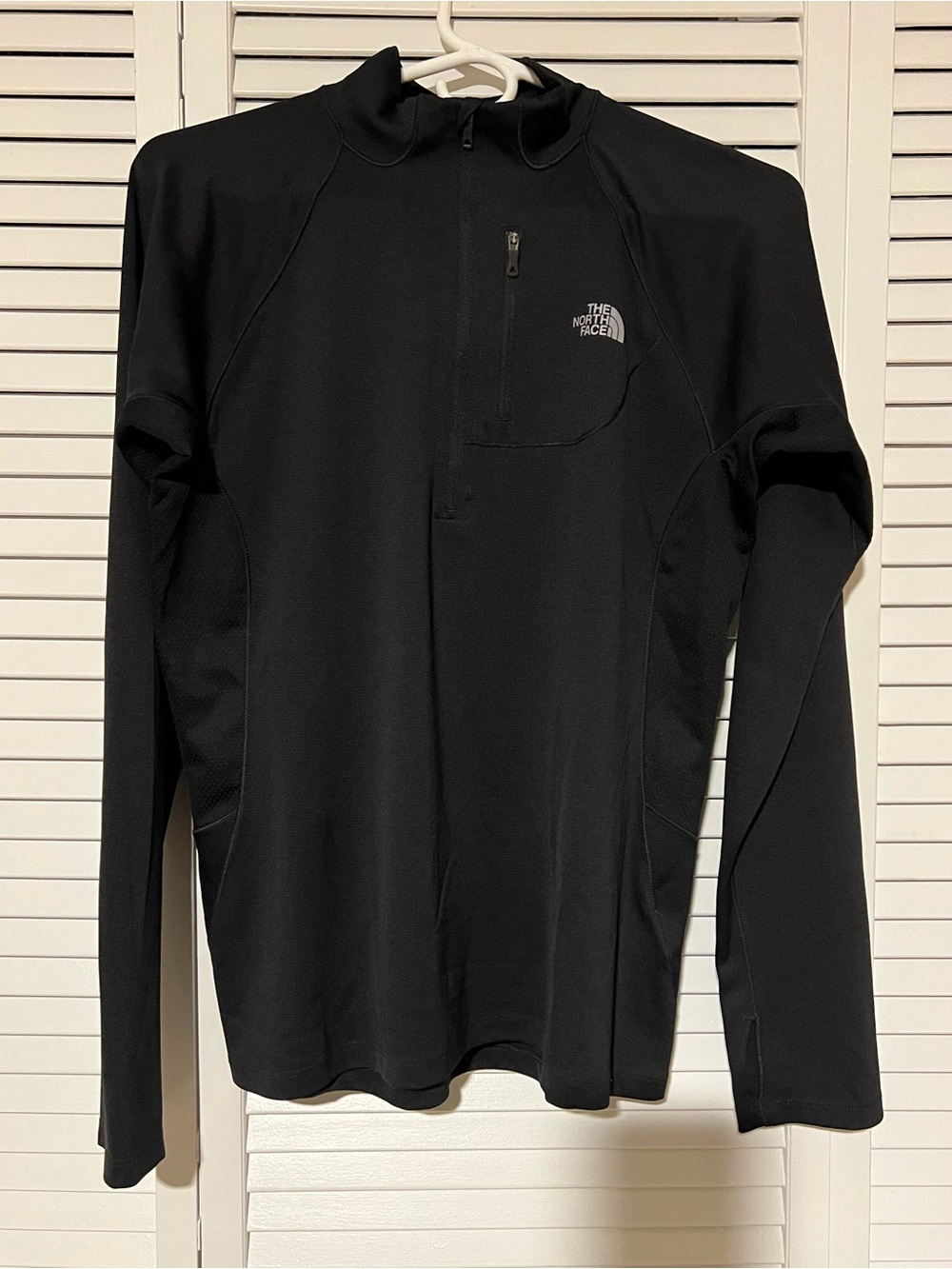 The North Face Black Lightweight Flashdry Half-Zip Shirt Jacket